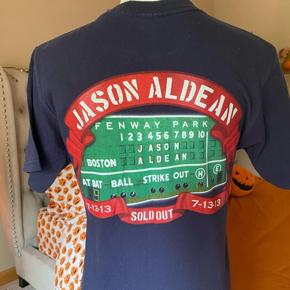Jason Aldean Fenway Concert Tee - S - Picture 4 of 5